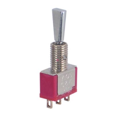 Picture of MINI TOGGLE SWITCH SPDT (ON)-OFF-(ON) SOL