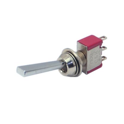 Picture of MINI TOGGLE SWITCH SPDT ON-MOM SOL