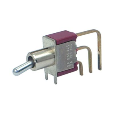 Picture of MINI TOGGLE SWITCH SPDT R/A ON-MOM PC