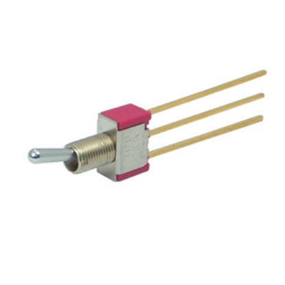Picture of MINI TOGGLE SWITCH SPDT ON-MOM W/WRAP