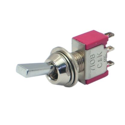 Picture of MINI TOGGLE SWITCH SPDT ON-MOM SOL