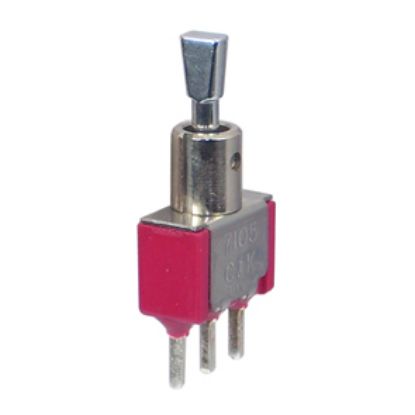 Picture of MINI TOGGLE SWITCH SPDT (ON)-OFF-(ON) PCB