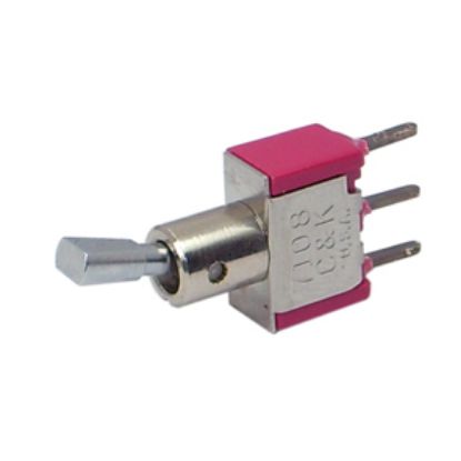 Picture of MINI TOGGLE SWITCH SPDT ON-MOM PCB