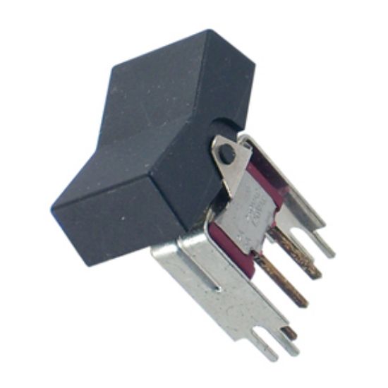 Picture of ROCKER SWITCH MINI SPDT (ON)-OFF-(ON) PCB