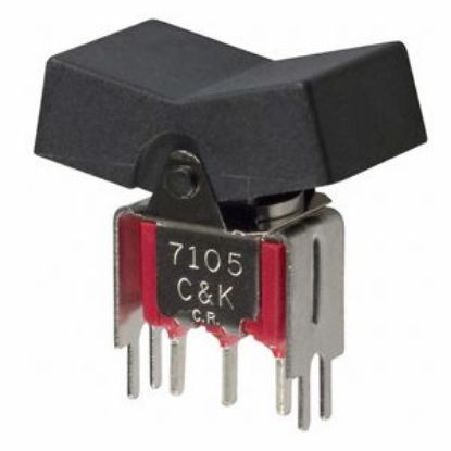 Picture of ROCKER SWITCH SPDT (ON)-OFF-(ON) PCB