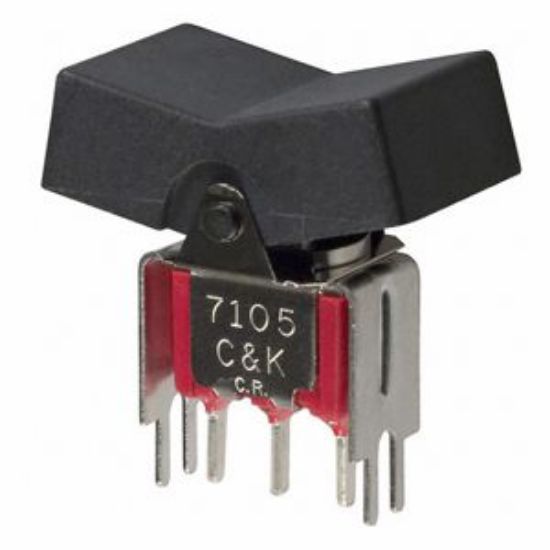 Picture of ROCKER SWITCH SPDT (ON)-OFF-(ON) PCB