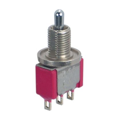 Picture of MINI TOGGLE SWITCH SPDT (ON)-OFF-(ON) SOL