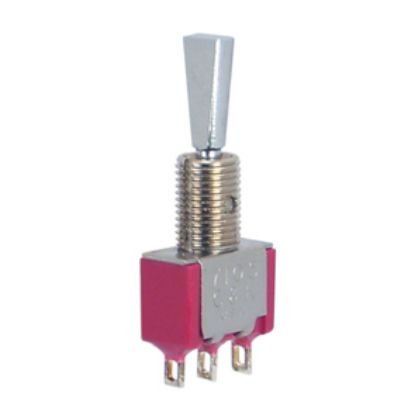 Picture of MINI TOGGLE SWITCH SPDT (ON)-OFF-(ON) SOL
