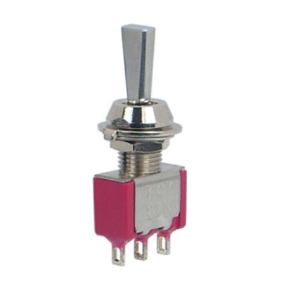 Picture of MINI TOGGLE SWITCH SPDT ON-MOM 7107P3
