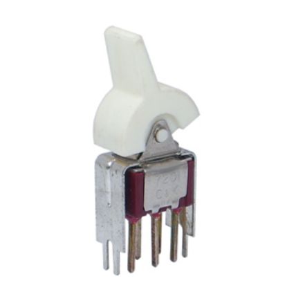 Picture of ROCKER SWITCH MINI DPDT ON-ON PCB