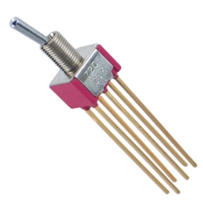 Picture of MINI TOOGLE SWITCH DPDT ON-ON W/WRAP
