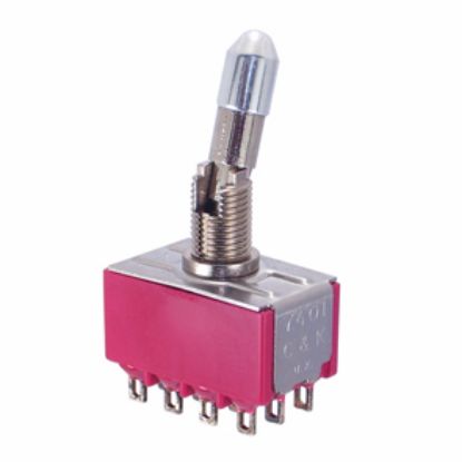Picture of MINI TOOGLE SWITCH 4PDT ON-ON SOL