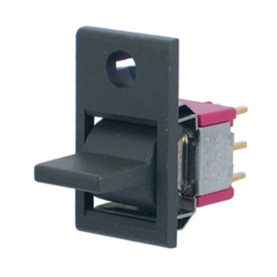 Picture of ROCKER SWITCH MINI DPDT (ON)-(ON) PCB