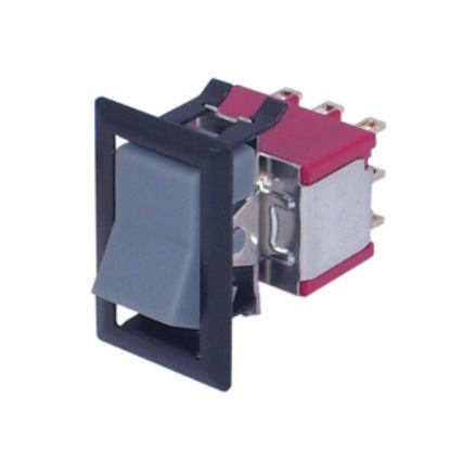 Picture of ROCKER SWITCH MINI 3PDT ON-ON SOL