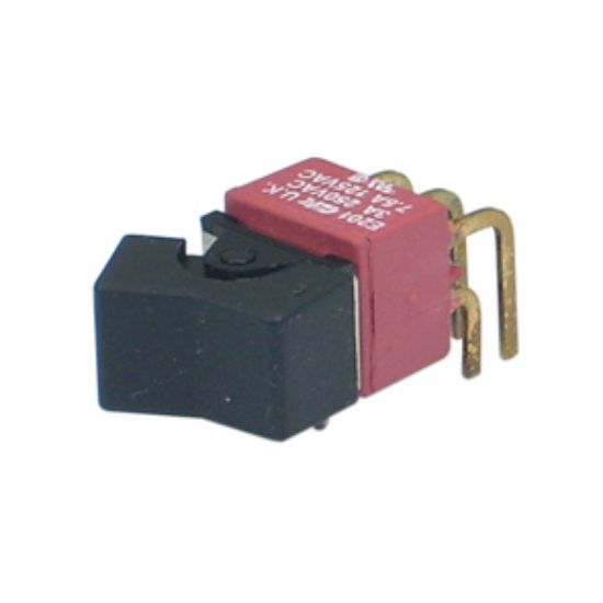 Picture of ROCKER SWITCH MINI DPDT ON-ON PCB