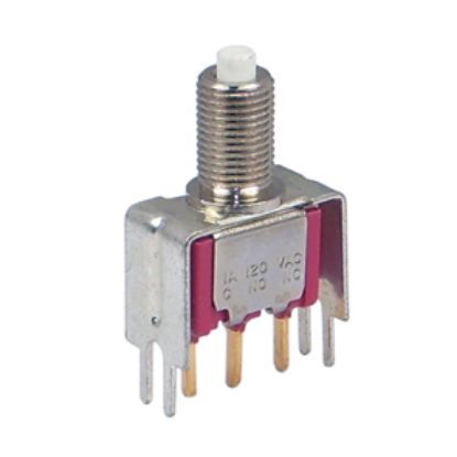 Picture of PUSH BUTTON SWITCH MINI SPDT ON-MOM PCB