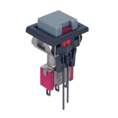 Picture of PUSH BUTTON SWITCH MINI SPDT ON-MOM SOL