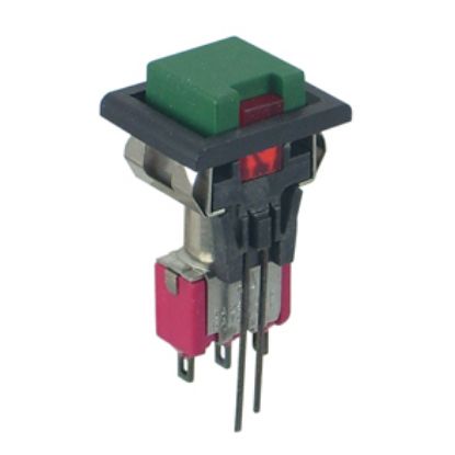 Picture of PUSH BUTTON SWITCH MINI SPDT ON-MOM SOL