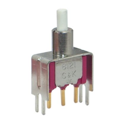 Picture of PUSH BUTTON SWITCH MINI SPDT ON-MOM PCB