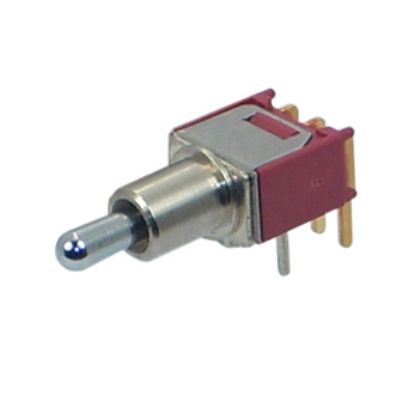 Picture of SUB-MINI TOGGLE SWITCH SPDT R/A ON-OFF-ON PCB