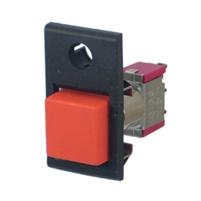 Picture of PUSH BUTTON SWITCH MINI SPDT ON-MOM SOL