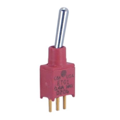 Picture of MINI TOGGLE SWITCH SPDT ON-ON PCB ET0