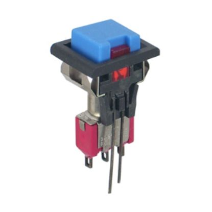 Picture of PUSH BUTTON SWITCH MINI SPDT ON-MOM SOL