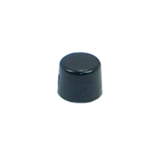 Picture of CAP ROUND 5.08mm BLACK