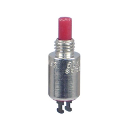 Picture of PUSH BUTTON SWITCH MINI SPST N/O SOL
