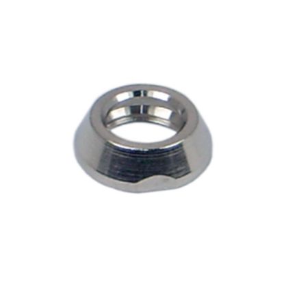 Picture of SWITCH DRESS NUT NICKEL PL. H=3mm ID=4.9mm 1/4-40 UNS-2A