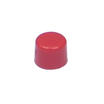 Picture of CAP ROUND  5.08mm RED