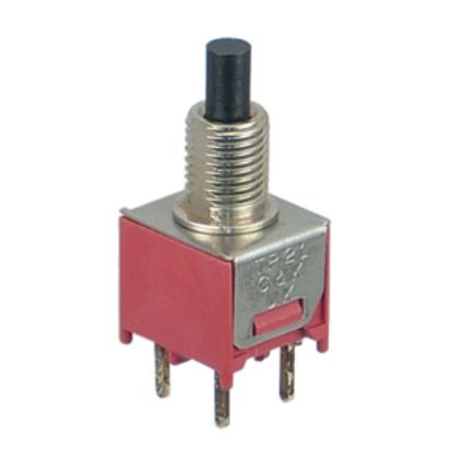 Picture of SUB-MINIATURE PUSH BUTTON SWITCH DPST PCB
