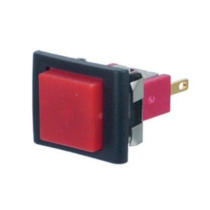 Picture of PUSH BUTTON SWITCH SPDT ON-MOM SOLDER PINS