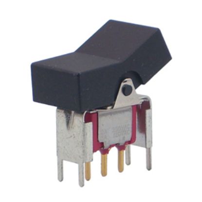 Picture of ROCKER SWITCH MINI SPDT ON-ON PCB