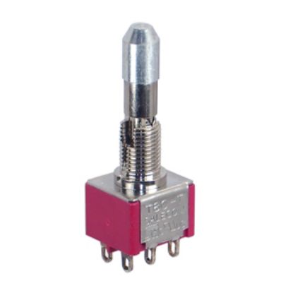 Picture of MINI TOGGLE SWITCH DPDT ON-ON SOL