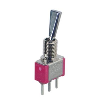 Picture of MINI TOGGLE SWITCH SPDT ON-MOM PCB