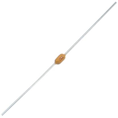 Picture of CERAMIC CAPACITOR AXIAL M/L X7R 1.5nF 100V
