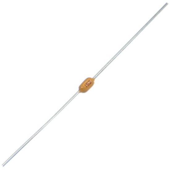 Picture of CERAMIC CAPACITOR AXIAL M/L X7R 1.5nF 100V