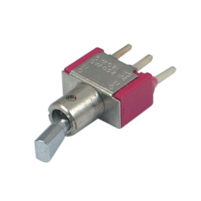 Picture of MINI TOGGLE SWITCH SPDT     ON-ON PCB
