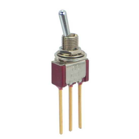 Picture of MINI TOGGLE SWITCH SPDT ON-ON W/WRAP