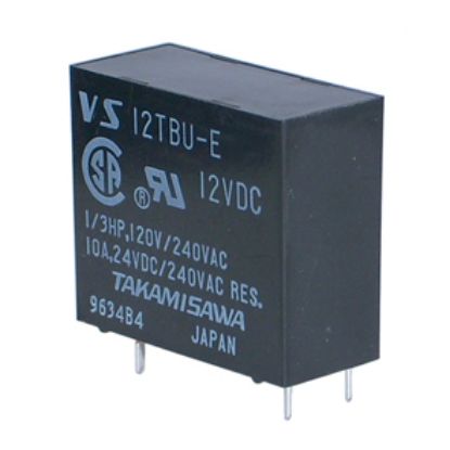 Picture of RELAY SPDT 10A 60VDC RECT 5PCB