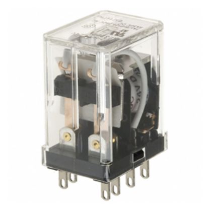 Picture of RELAY DPDT 24VDC 5A PLG IN