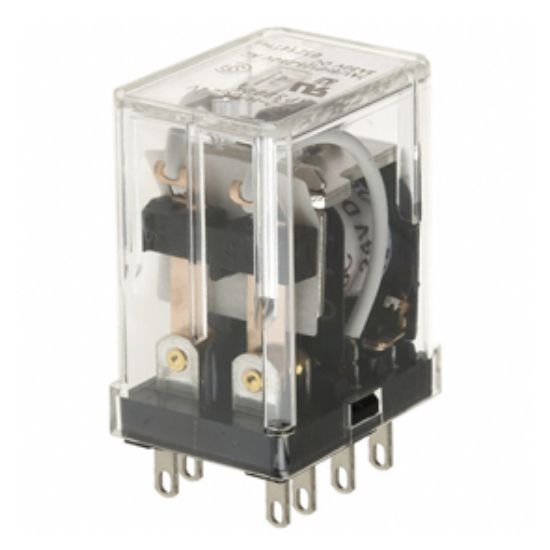 Picture of RELAY DPDT 24VDC 5A PLG IN