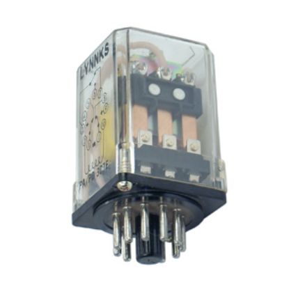 Picture of RELAY 3TPDT 10A 240VAC 11P