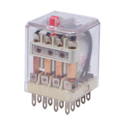 Picture of RELAY QPDT 10A 48VDC 14PLU
