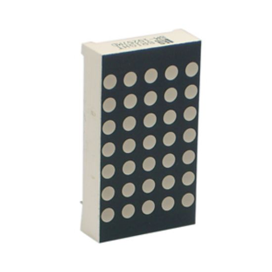 Picture of DISP LED DOTS MATRIX C.C 5x7 YELLOW GREEN