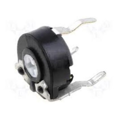 Picture of PRESET POTENTIOMETER 6MM T-ADJ SCR RND  4M7