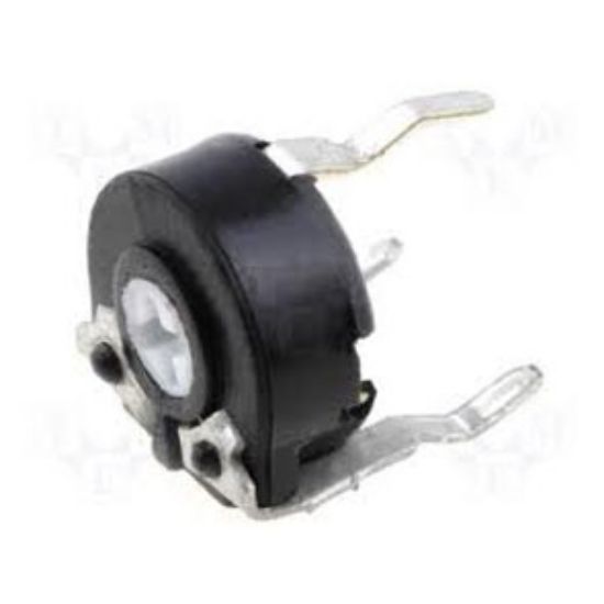 Picture of PRESET POTENTIOMETER 6MM T-ADJ SCR RND  4M7