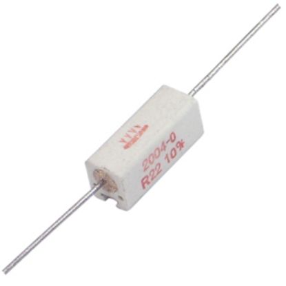 Picture of RESISTOR 4W SQU W/W  0E22