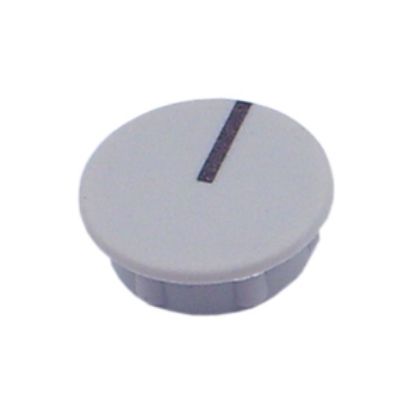 Picture of CAP FOR COLLET KNOB GREY WITH BLACK STRIP